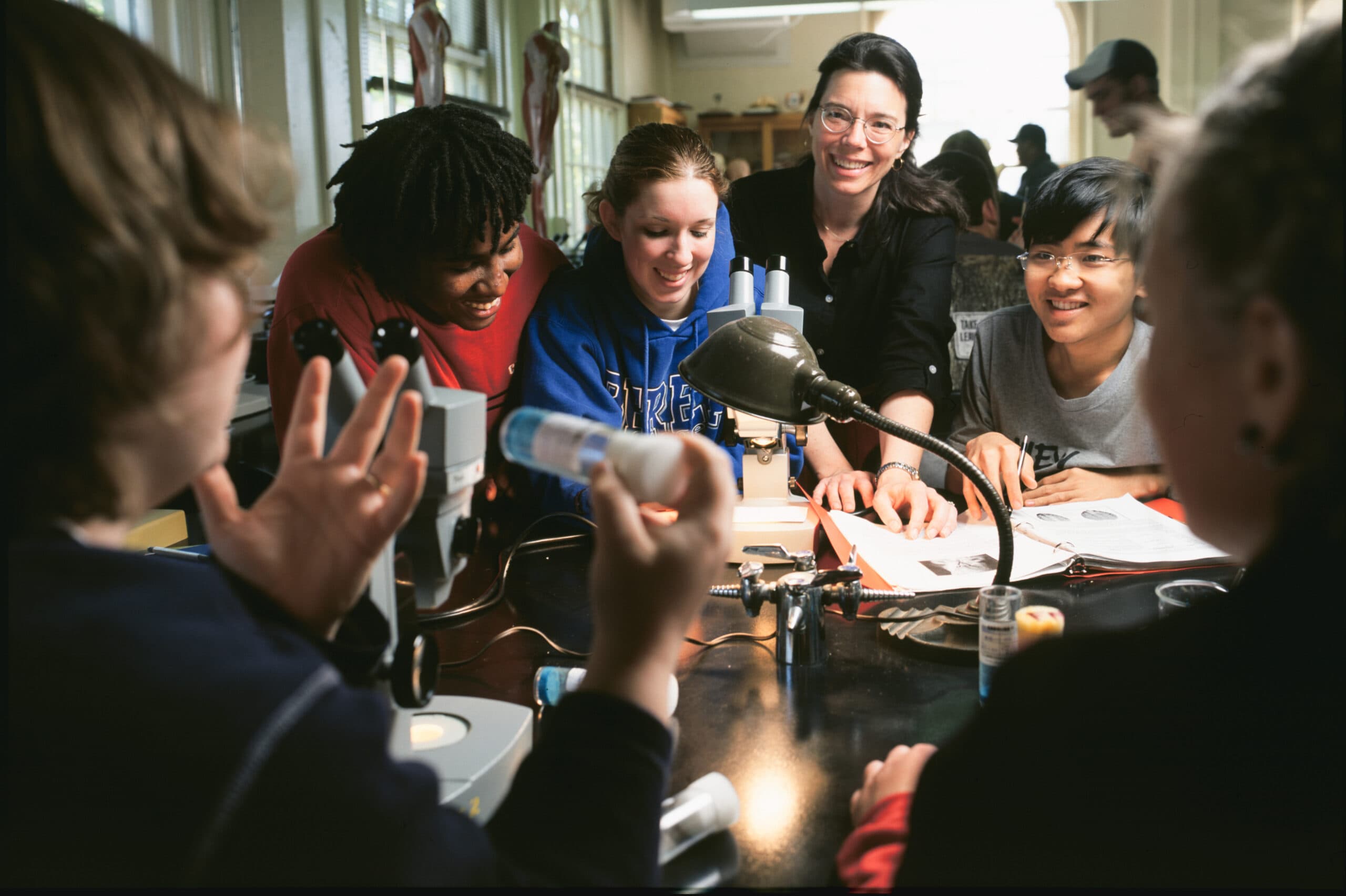 Berea College students in classroom