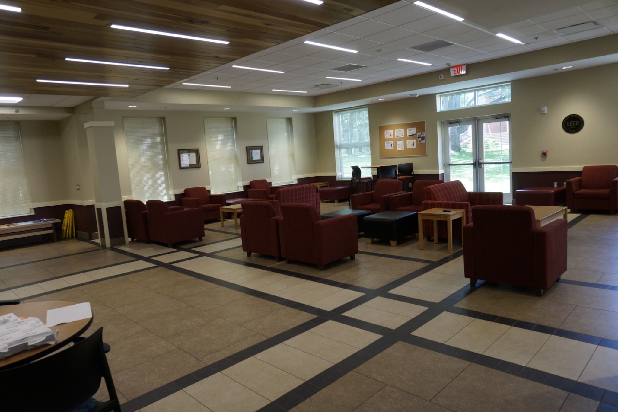 Lobby of Bingham Hall