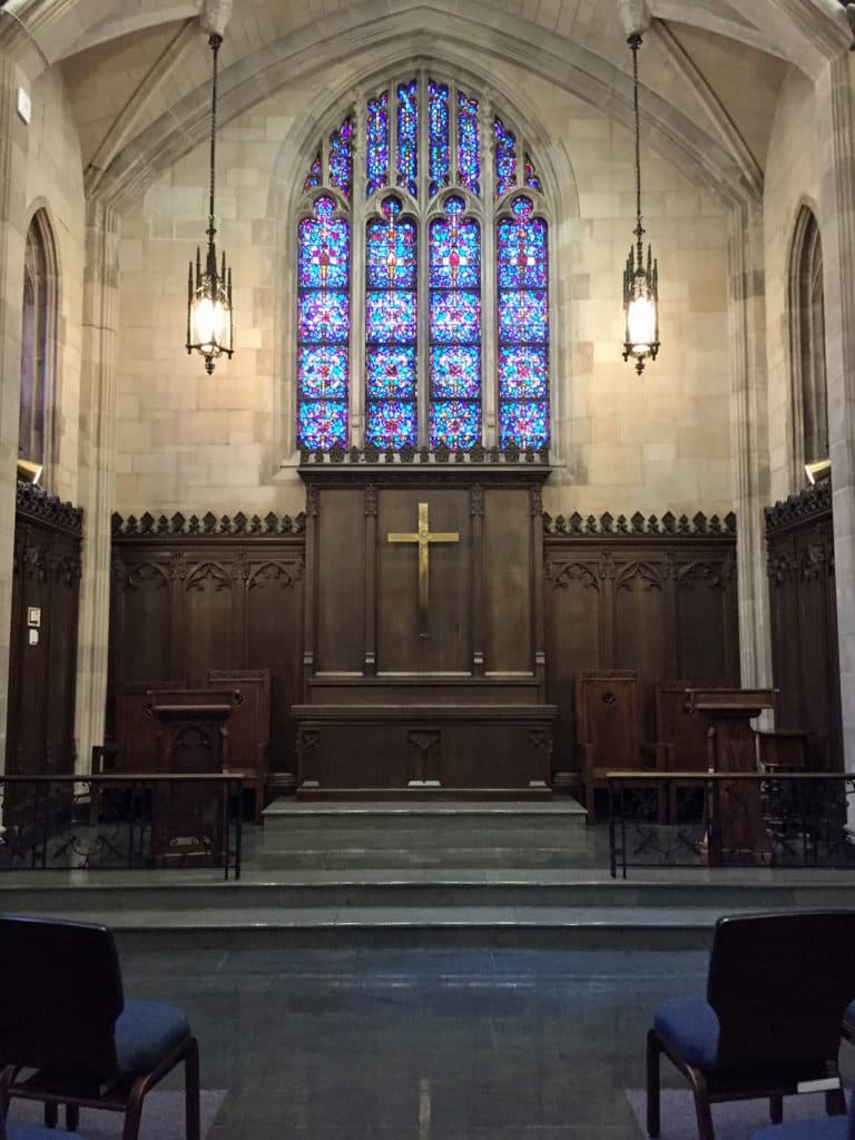 Front of Danforth Chapel