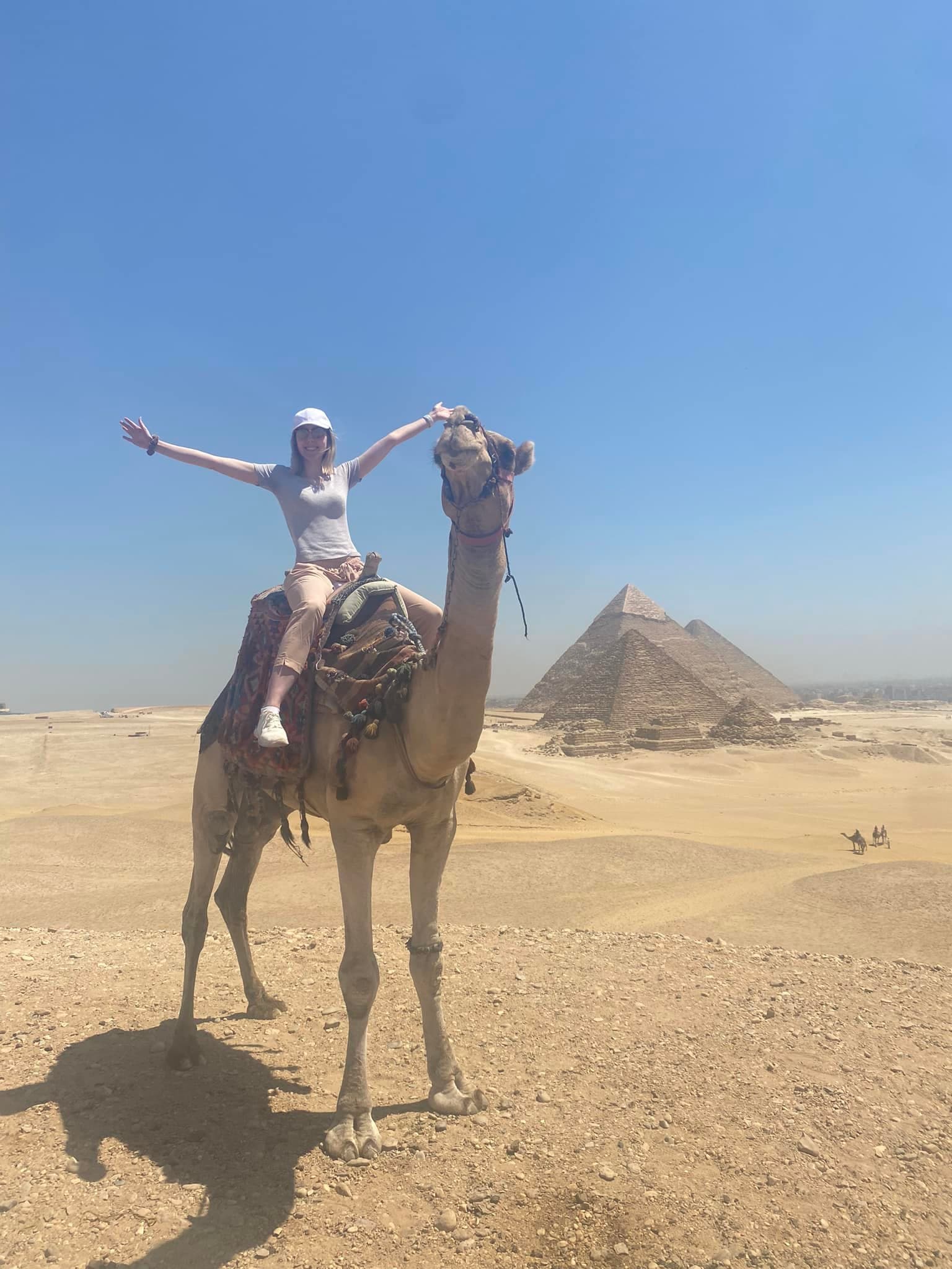 Abby '23 in Egypt