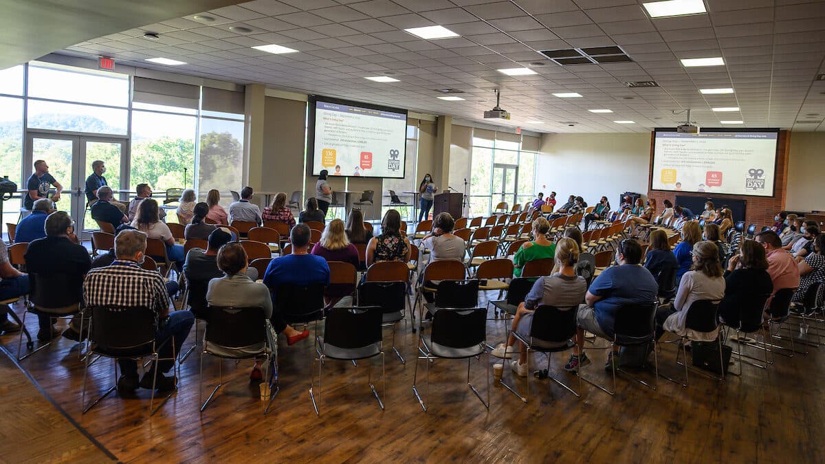 2022 Staff Forum in Baird Lounge