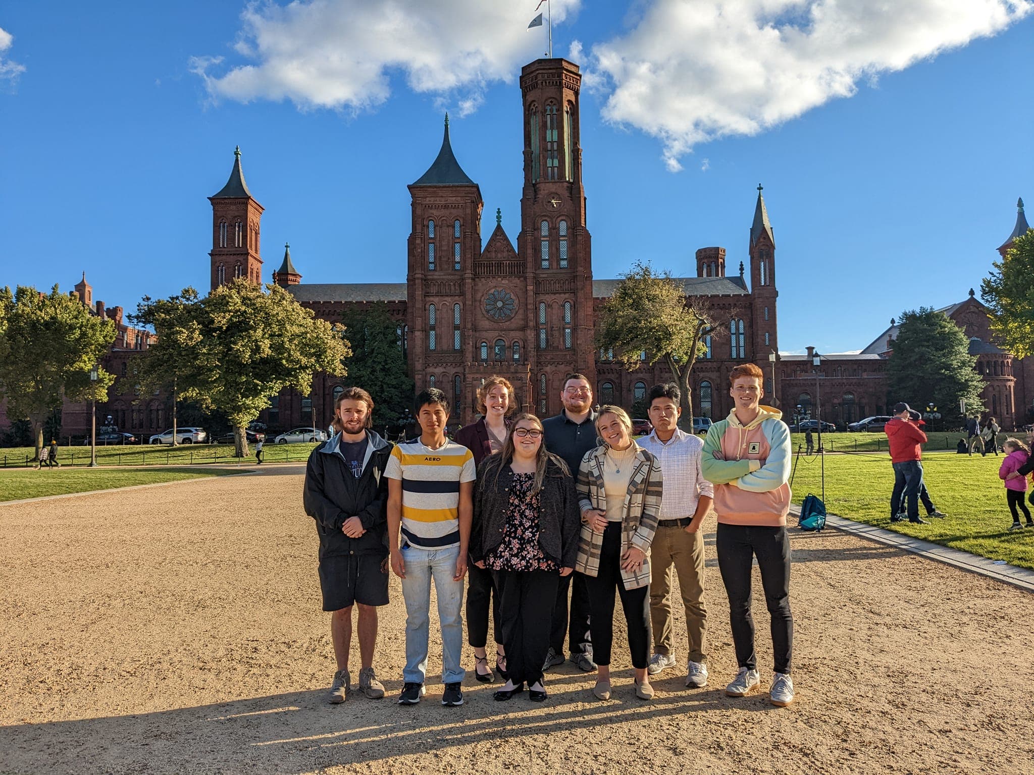 physics students in Washington D.C.