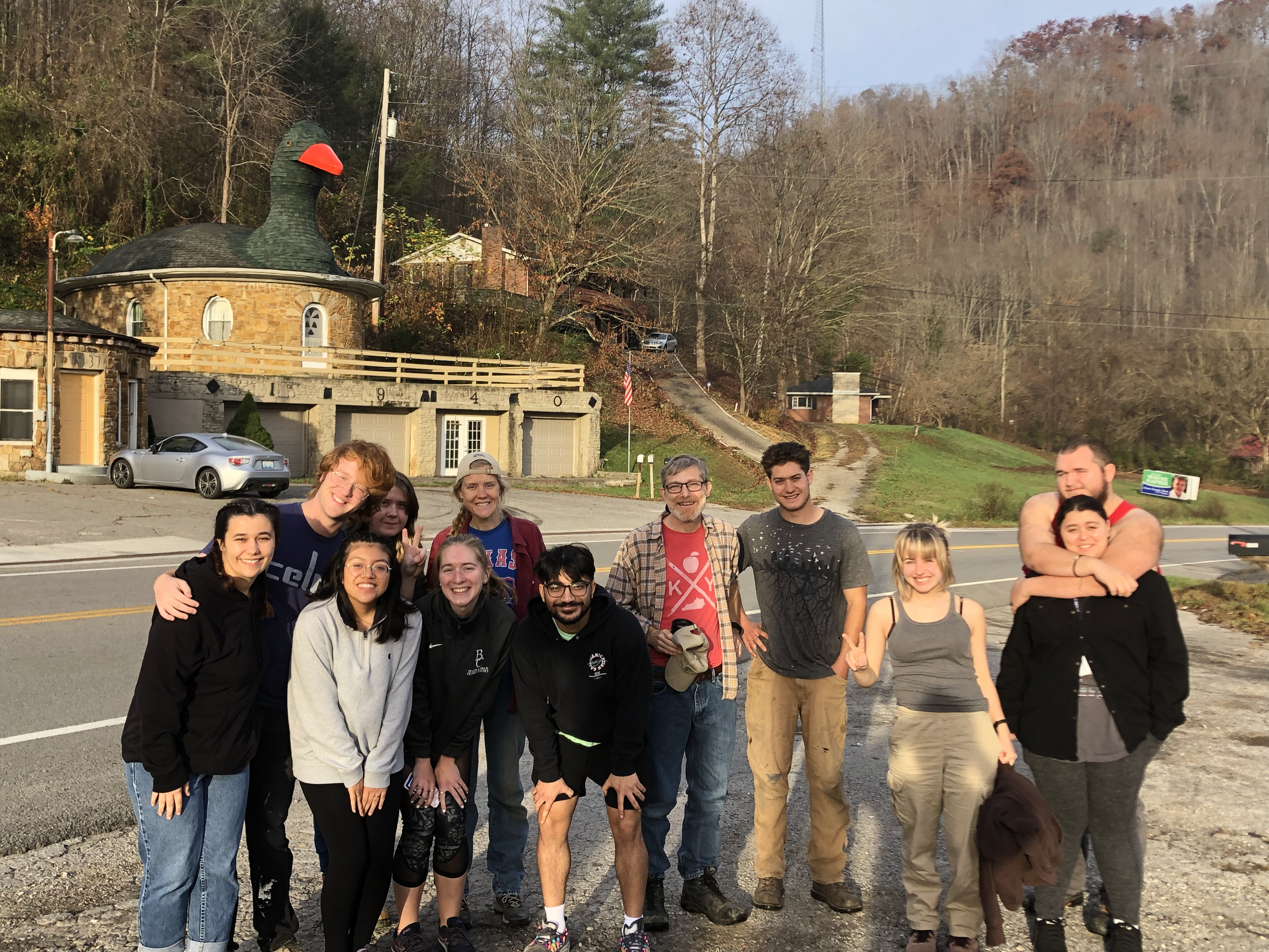 Berea College students and staff help with flood relief