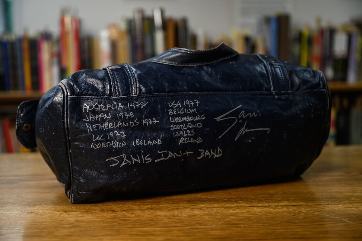 Janis Ian travel bag