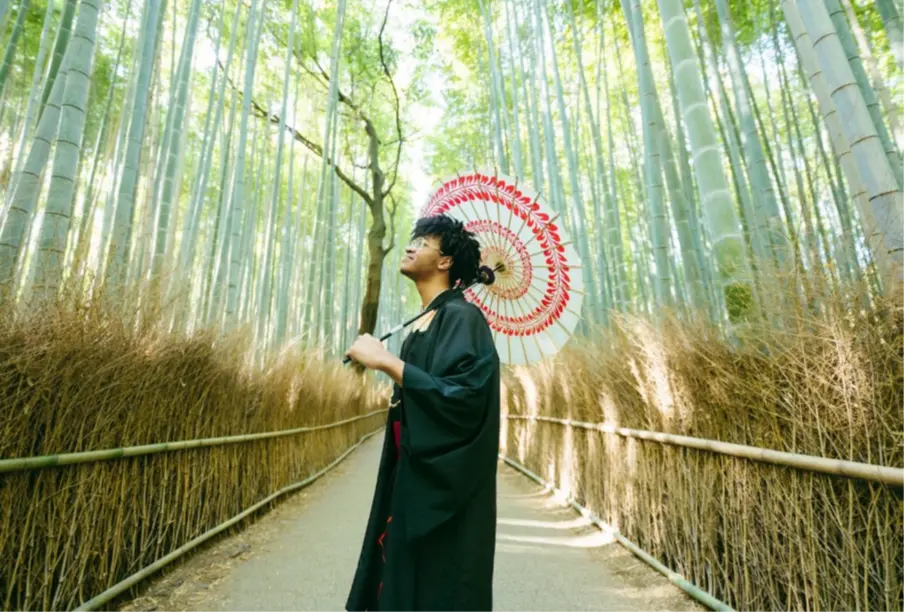 Photo of Julian in Japan